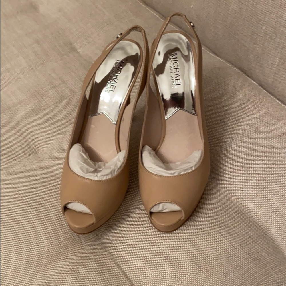 Michael Kors Open Toe High Heels